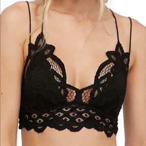 Free people Adella Lace Bralette black szMed